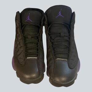 Jordan 13 Retro Court Purple Sneakers - Size 8.5